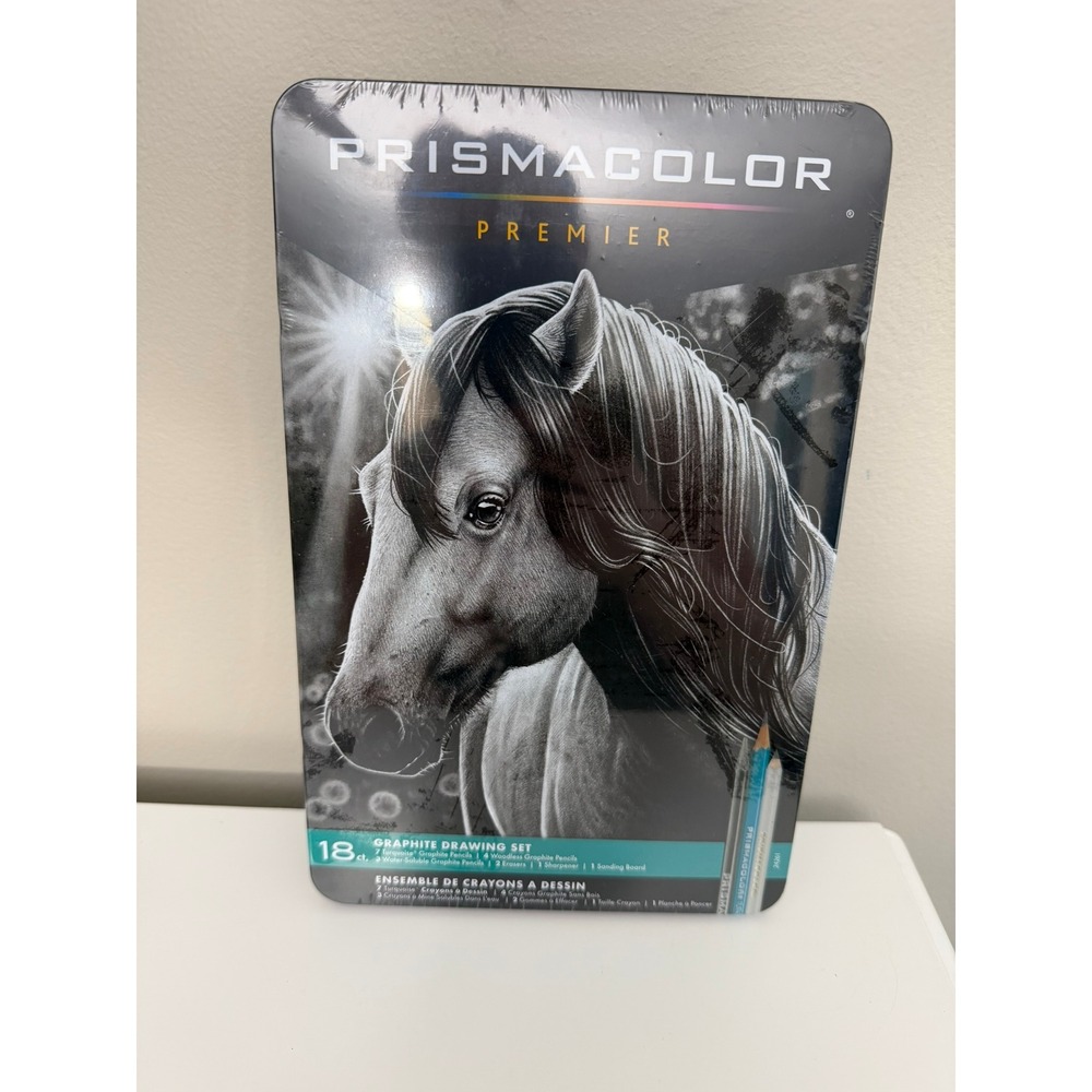 Prismacolor Graphite Drawing Set Artist 18ct Mixed Media Sketching Kit NWT